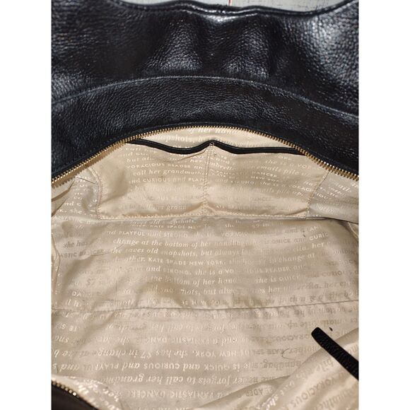 Kate Spade Black Leather Shoulder Bag - Picture 11 of 11